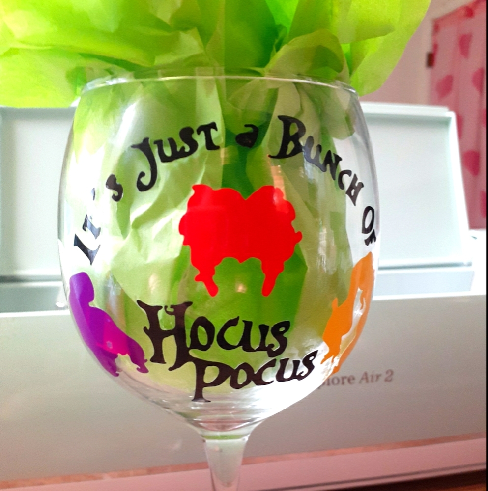 It's just a bunch of hocus pocus wine glass